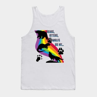 bears otters wolfs oh my.... Tank Top